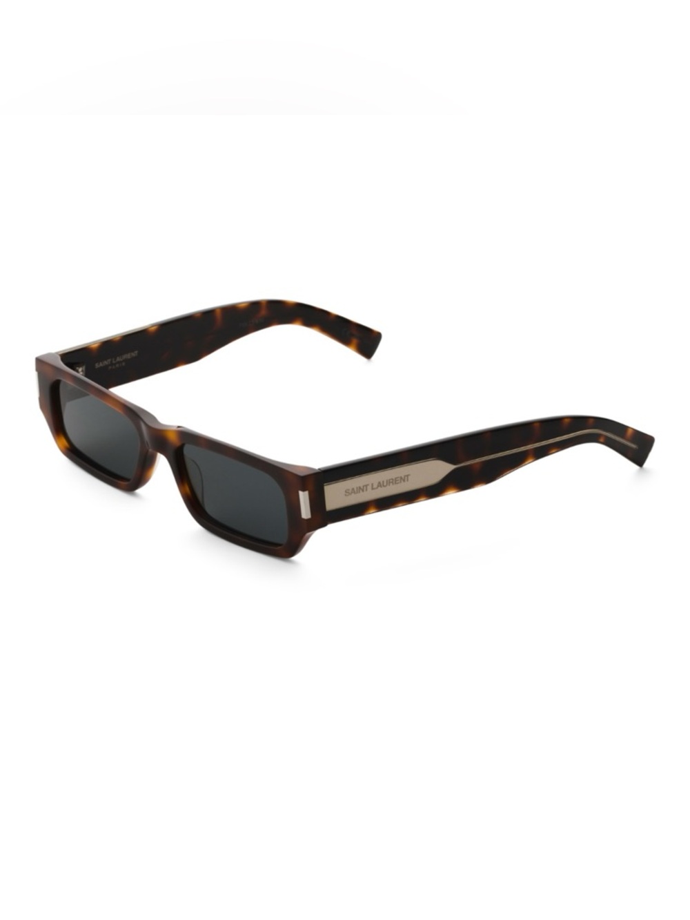 Saint Laurent - SL 660 002 Shiny Havana Sunglasses